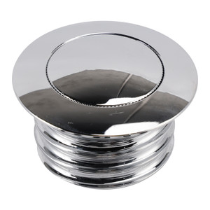 Chrome Pop-Up Gas Cap Vented For Softail Dyna Road King Sportster XL 1982-2019