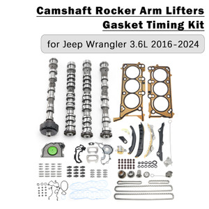 Camshaft Rocker Arm Lifters Gasket Timing Kit for Jeep Wrangler 3.6L 2016-2024