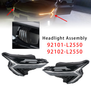 Left+Right LED Headlight Assembly For Kia K5 EX LXS GT 2025-2026