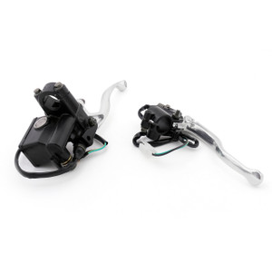 Levers Set Hydraulic Master Cylinder Brake Cable Clutch Yamaha TTR125L (2000-2005)
