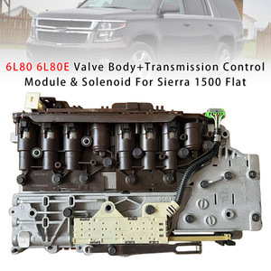 6L80 6L80E Valve Body+Transmission Control Module &Solenoid For Sierra 1500 Flat