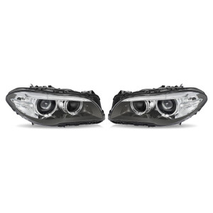 Front Left+Right HID Xenon Headlight W/o AFS For BMW 5Series 528i 535i 2014-2017