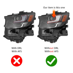 Right LED Head Light Without DRL/AFS For Mazda CX-90 2024-2025 KR9D51030