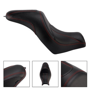 Front Raider Seat Driver Cushion Pu Fit Red For Kawasaki Vulcan S En650 15-25