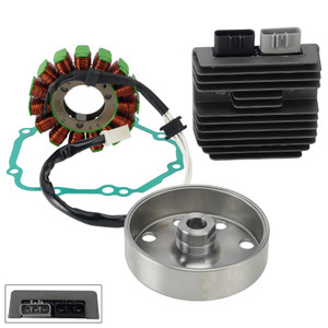 Flywheel Rotor Stator Regulator Gasket Kit For Suzuki GSXS1000S Katana 19-26