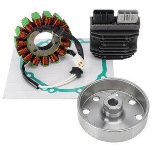 Flywheel Rotor Stator Regulator Gasket Kit For Suzuki GSXS1000 GSX-S 1000 15-21