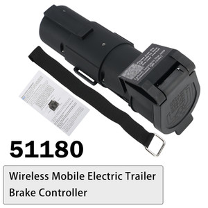 51180 Wireless Mobile Electric Trailer Brake Controller with Bluetooth-Enabled