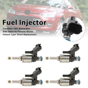 4Pcs Fuel Injector For Peugeot 207 2006-2013 308 CC 2009-2014 0261500029