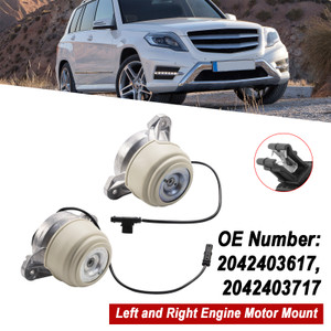 Left Right Engine Mount 2042403617 2042403717 For Mercedes-Benz GLK250 2013-2015