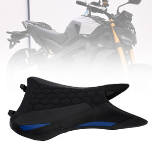Front Raider Seat Driver Cushion Pu Fit Blue1 For Yamaha Mt-09 Mt09 2024-2026