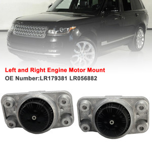 Left and Right Engine Motor Mount LR179381 LR056882 For Land Rover Range Sport