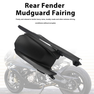 Rear Fender Mudguard Fairing For BMW S1000RR 2019-2026 Black