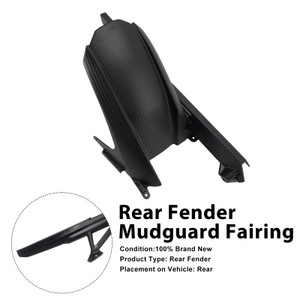 Rear Fender Mudguard Fairing For BMW S1000RR 2019-2026 Black