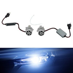 LED Headlight Bulb Kit High Low Beam Lamp H4 12V 75W 6500K For HELLA