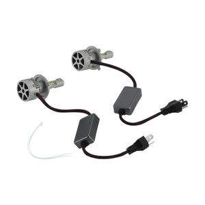 LED Headlight Bulb Kit High Low Beam Lamp H4 12V 75W 6500K For HELLA