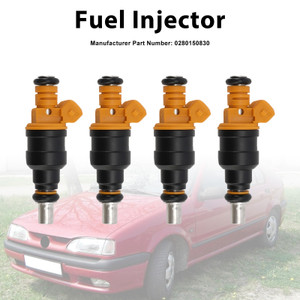 4Pcs Fuel Injector For Renault 19 Clio 1.8 2.0 16V F7P F7R 9660275780