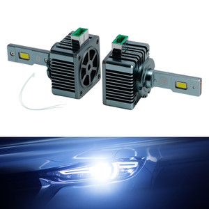 LED Headlight Bulb Kit High Low Beam Lamp D3S 12V 35W 6500K For HELLA