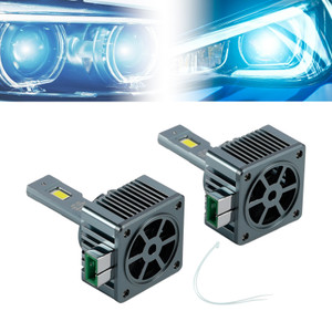 LED Headlight Bulb Kit High Low Beam Lamp D3S 12V 35W 6500K For HELLA