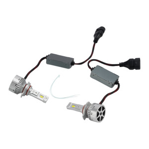 LED Headlight Bulb Kit High Low Beam Lamp HIR2 9012 12V 75W 6500K For HELLA