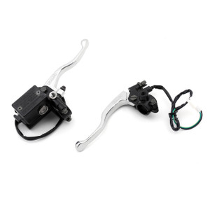 Levers Set Hydraulic Master Cylinder Brake Cable Clutch Yamaha YZ125/250 (1989-1995)
