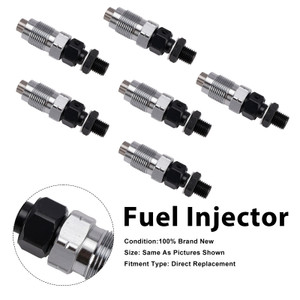 6Pcs Fuel Injector For Toyota Landcruiser 1HZ 23600-19105 2360019105