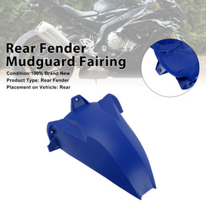 Rear Fender Mudguard Fairing For BMW S1000RR 2009-2018 Blue