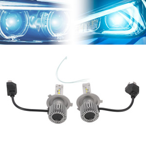 LED Headlight Bulb Kit High Low Beam Lamp H4 12V 35W 6500K 2500LM For HELLA