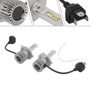 LED Headlight Bulb Kit High Low Beam Lamp H4 12V 35W 6500K 2500LM For HELLA