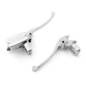 Levers Set Hydraulic Brake Cable Clutch Honda VT250 CR/CT/CV Magna 250 (1995-1998) Chrome