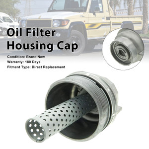 Oil Filter Housing Cap For Toyota Land Cruiser VDJ79R 2007-2020 15620-51010