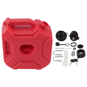 5L Oil Gas Container Anti-static Jerry Can Fuel Tank Red For Touring Adventure
