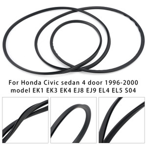 Rear Windshield Windscreen Seal Rubber For Honda Civic EK3 EK4 EJ8 EJ9 EL4
