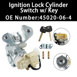 Ignition Lock Cylinder Switch w/ Key 45020-06-4 for Toyota Camry 2002-2006