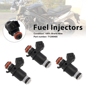 3PC Fuel Injectors T1240465 For Speed Triple 1050 2005-2015