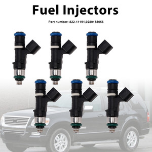 6PC 822-11191 Fuel Injectors 0280158056 For Mercury Mountaineer Ford