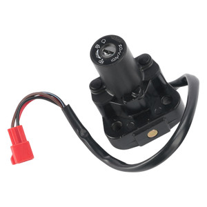 4-Wire Ignition Switch Fuel Cap Helmet Lock Set For Yamaha XT 250 X Serow 05-17