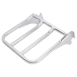 Sissy Bar Backrest Luggage Rack For Heritage Softail Dyna Sportster 1986+ Chrome