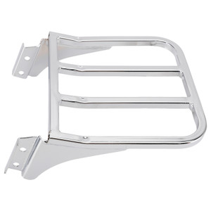 Sissy Bar Backrest Luggage Rack For Heritage Softail Dyna Sportster 1986+ Chrome