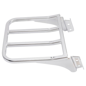 Sissy Bar Backrest Luggage Rack For Heritage Softail Dyna Sportster 1986+ Chrome