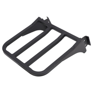 Sissy Bar Backrest Luggage Rack For Heritage Softail Dyna Sportster 1986+ Black