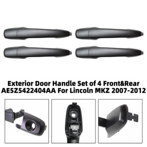 Exterior Door Handle Set of 4 Front&Rear AE5Z5422404AA For Lincoln MKZ 07-12