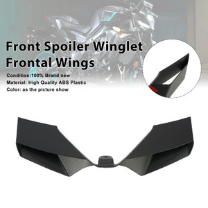 Front Spoiler Winglet Frontal Wings For Yamaha MT-09 2024-2026
