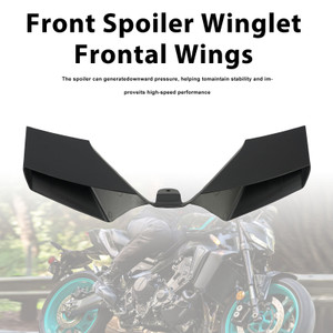 Front Spoiler Winglet Frontal Wings For Yamaha MT-09 2024-2026