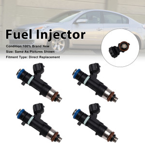 4Pcs Fuel Injector For Nissan Altima 2007-2013 Rogue 2008-2015 0280158130