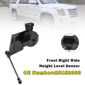 Front Right Ride Height Level Sensor 23152099 for Chevy Silverado GMC Sierra 1500