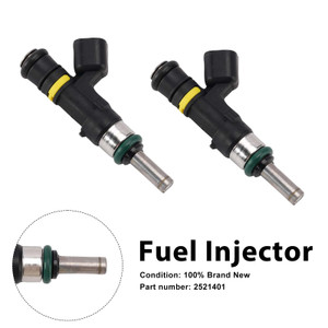 2PC 2521401 Fuel Injectors For Indian Scout 2015-2022