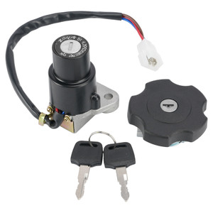 3-Wire Ignition Switch Fuel Cap Lock Set For Yamaha FJ600 1984-1985/1989-1990