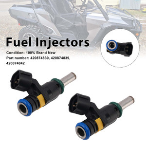 2PC 420874839 Fuel Injectors 420874830 420874842 For CAN-AM Commander