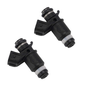 2PC Fuel Injectors 49033-0009 For Kawasaki ZX-6R ZX-6RR ZX636 05-06