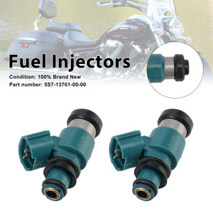 2PC Fuel Injectors 5S7-13761-00-00 For Yamaha V-STAR 950 YZF-R1